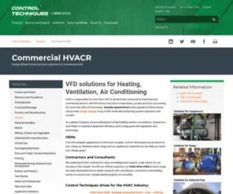 Hvacr-Drives.com(Emerson Industrial Automation) Screenshot