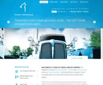 Hvacrentals.ca(HVAC Rentals) Screenshot