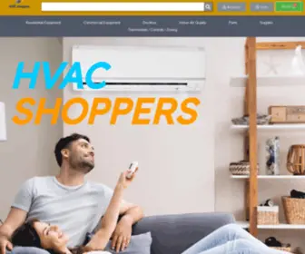 Hvacshoppers.com(HVAC Shoppers) Screenshot