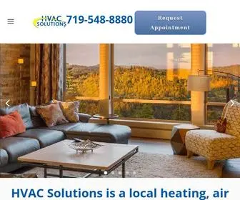 Hvacsolutionscoloradosprings.com(HVAC Solutions) Screenshot