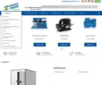 Hvacspareparts.com(❄️ aacore supply) Screenshot