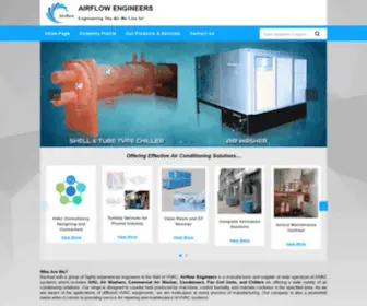 Hvacsystem.in(AIRFLOW ENGINEERS) Screenshot