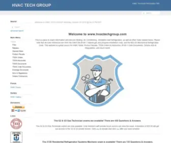 Hvactechgroup.com(HVAC TECH GROUP) Screenshot