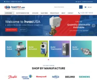 Hvacusa.com(HVAC USA) Screenshot