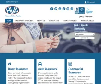 Hvagents.com(Walden, NY Insurance Agents) Screenshot