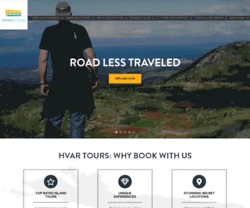 Hvartours.com(Hvar Tours) Screenshot
