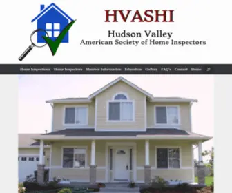 Hvashi.com(Your Hudson Valley Home Inspectors) Screenshot