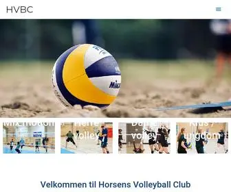 HVBC.dk(Horsens Volleyball Club) Screenshot
