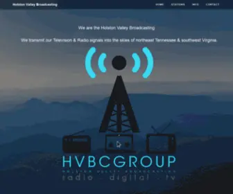 HVBCgroup.com(Holston Valley Broadcasting) Screenshot