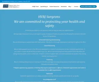 HVBjsurgeons.com(Hudson Valley Bone & Joint Surgeons) Screenshot