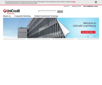 HVB.lu(UniCredit Luxembourg) Screenshot