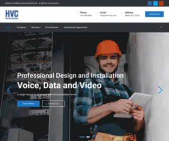 Hvcomm.com(Hudson Valley Communications) Screenshot