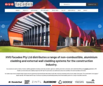 HVgfacades.com.au(HVG Facades) Screenshot