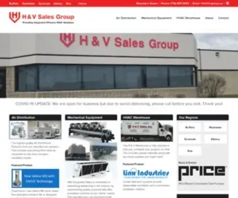 HVgroup.us(H & V Sales Group) Screenshot