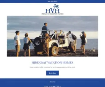 HVH.com(Vacation rentals by owner) Screenshot