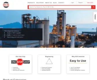 Hvhindustrial.com(HVH Industrial Solutions) Screenshot