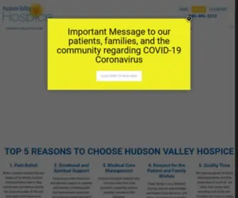 Hvhospice.org(Hudson Valley Hospice) Screenshot