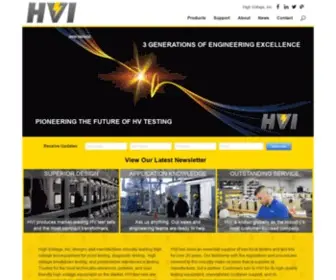 Hvinc.com(High Voltage Inc) Screenshot