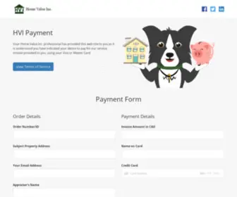 Hvipayment.ca(HVI Payment) Screenshot