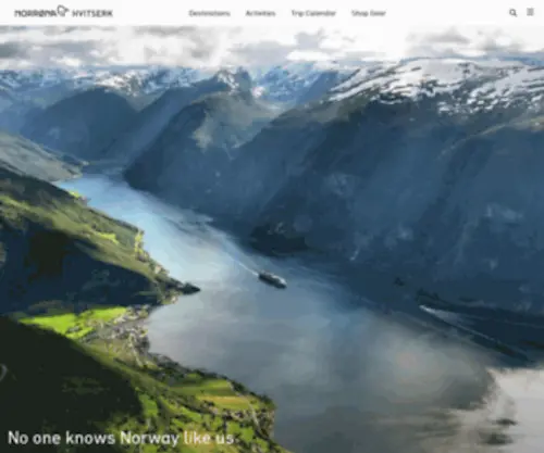 Hvitserk.com(Norrøna Adventure) Screenshot