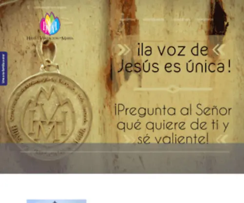 HVM.org.mx(Hijas de la Visitación a María) Screenshot
