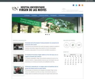 HVN.es(Hospital Universitario Virgen de las Nieves) Screenshot