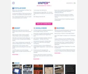 Hvper.com(Hvper News) Screenshot