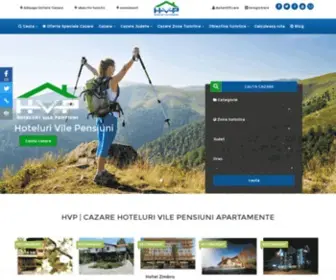 HVP.ro(Cazare Hoteluri Vile Cazare Pensiuni) Screenshot