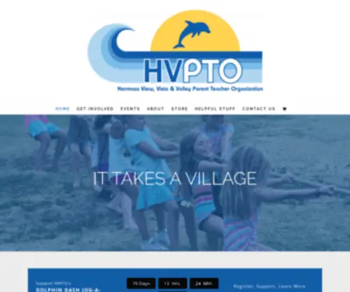 HVpto.com(Hermosa View & Valley Parent Teacher Organization) Screenshot