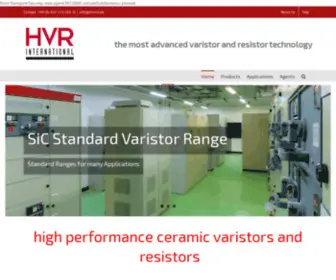 Hvrint.de(The most flexible varistors) Screenshot