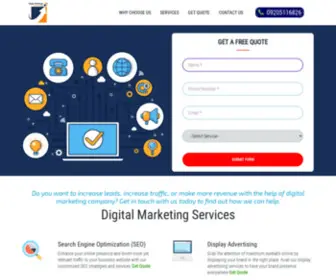 Hvtech.co.in(Top Digital Marketing Companies in Gurgaon) Screenshot