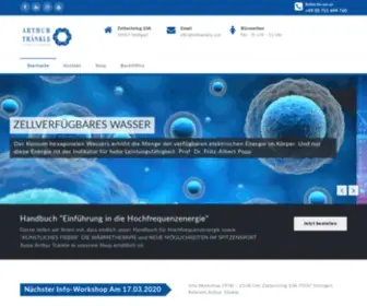 HVtraenkle.com(Und Informationsmedizin) Screenshot