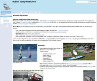 HVWRR.org(Hudson Valley Windsurfers) Screenshot