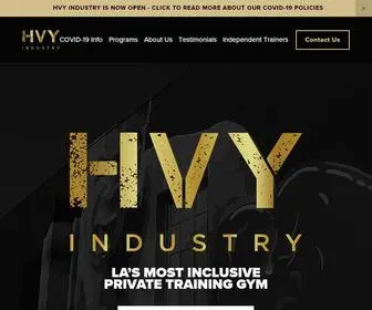 Hvyindustry.com(HVY Industry) Screenshot