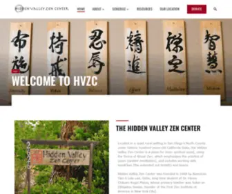 HVZC.org(The Hidden Valley Zen Center) Screenshot