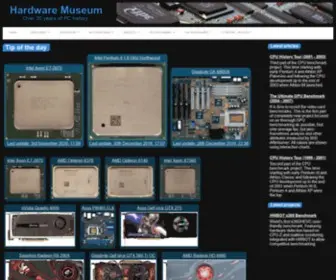 HW-Museum.cz(Hardware museum) Screenshot