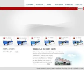 Hwa-Chin.com(Plastic Injection Molding Machine) Screenshot