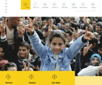 Hwa-TN.org(Hilfswerk Austria International in Tunisia) Screenshot