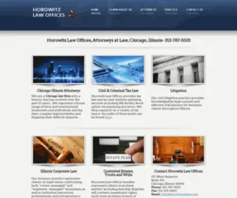 HWchicagolaw.com(Horowitz Law Offices) Screenshot