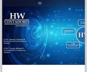 Hwcontadores.pe(HW Contadores) Screenshot