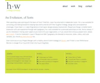 Hwdesignco.com(A design company) Screenshot