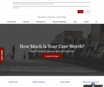 HWdlaw.com(Personal Injury and Car Accident Lawyers) Screenshot