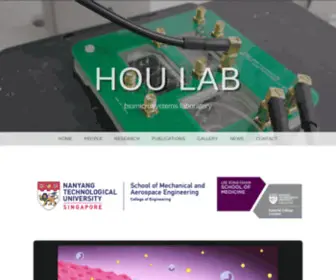 Hwhoulab.com(Hou Lab) Screenshot