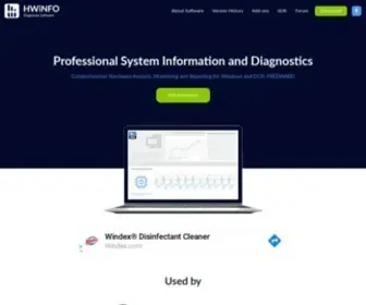 Hwinfo.com(Hardware Info (HWiNFO)) Screenshot