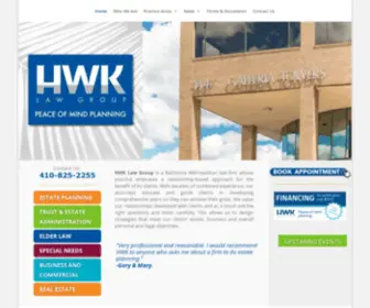 HWklawgroup.com(HWK Law Group) Screenshot