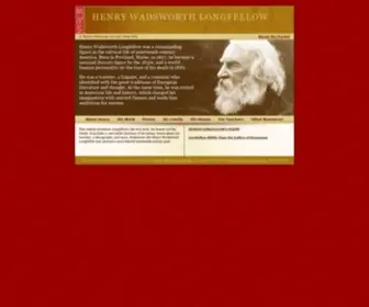 Hwlongfellow.org(Henry Wadsworth Longfellow) Screenshot