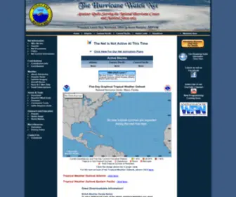 HWN.org(The Hurricane Watch Net) Screenshot