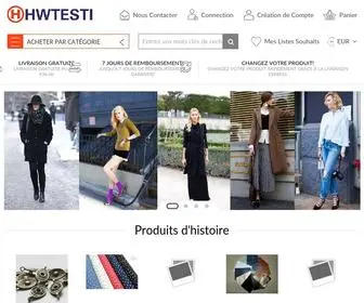 Hwtesti.com(Discount Outlet Store) Screenshot