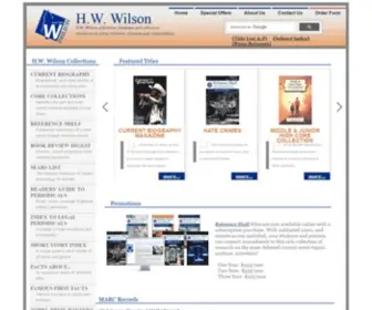 HWWilsoninprint.com(H.W) Screenshot