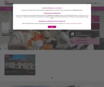 HWWonen.nl(Woningcorporatie HW Wonen biedt in het Nationaal Landschap de Hoeksche Waard huur) Screenshot
